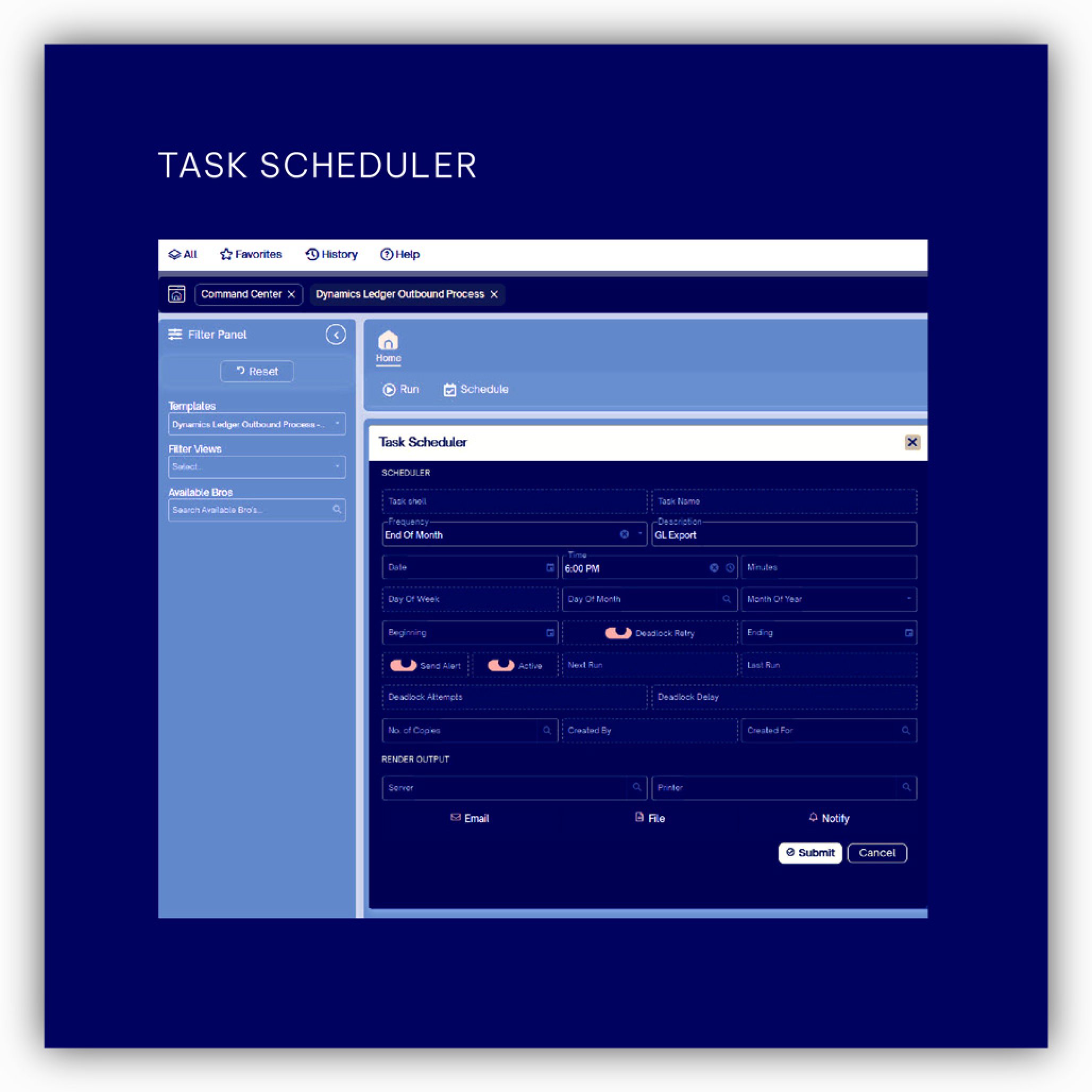 Automated task scheduling