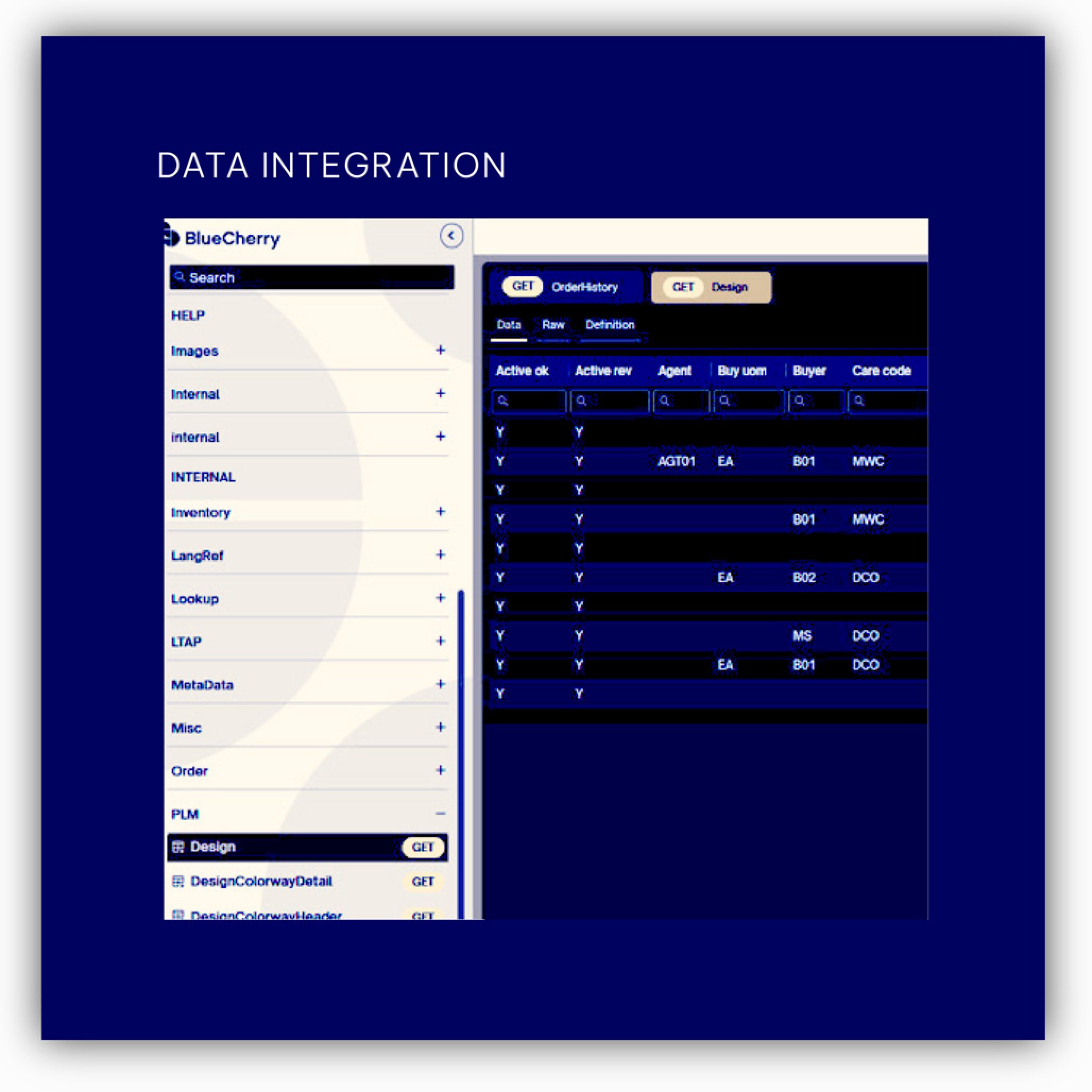 Seamless data integration