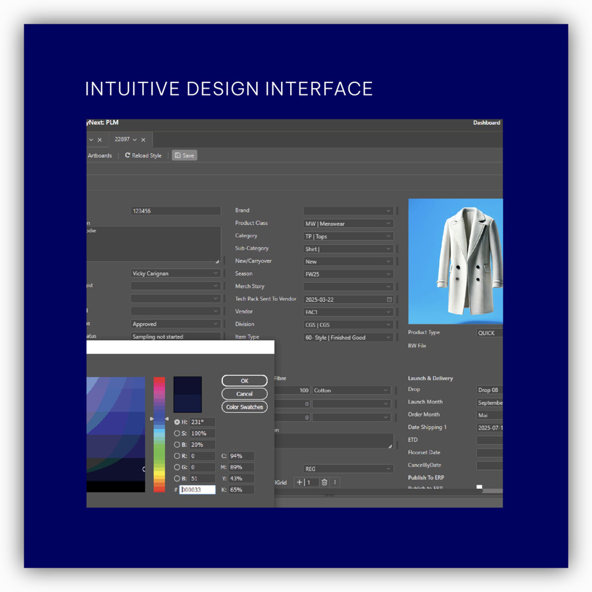 Intuitive design Interface