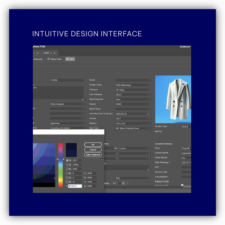 Fashion Product Lifecycle Management Software | BlueCherry
