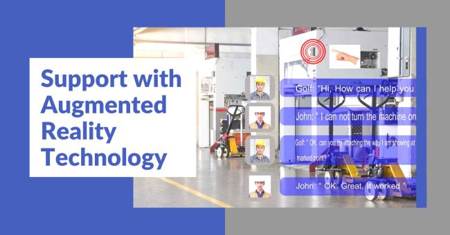 Augmented Reality can enhance customer support Augmented reality in customer support image