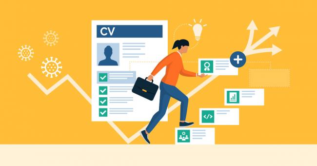 Reskilling the workforce image