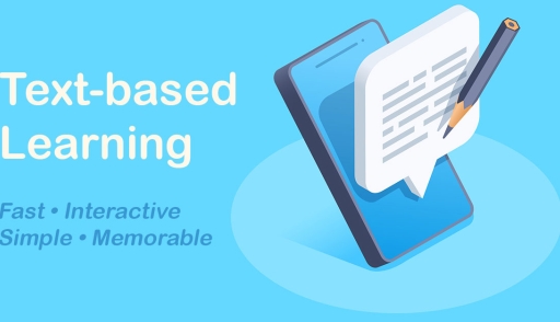Text-based learning image
